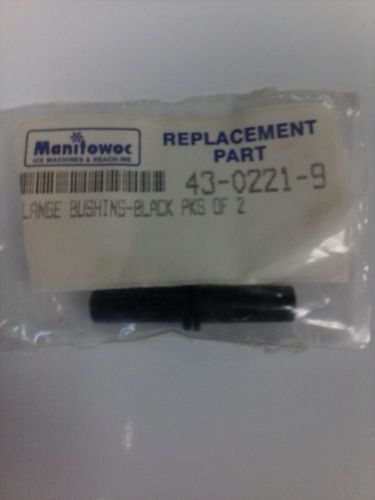 Manitowoc Ice FLANGE BUSHING-BLACK PKG OF 2 Part #4302219 43-0221-9