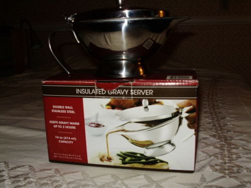 Brand new in the box Insulated Gravy Server!