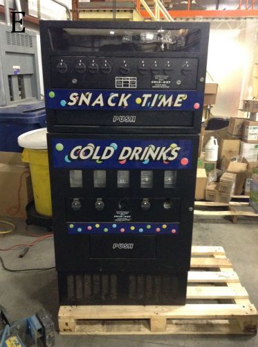 Snack time cold drink/food dispenser vending machine vm-250 for sale