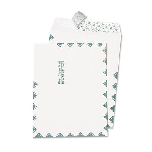 Redi strip catalog envelope, first class, 10 x 13, white, 100/box for sale