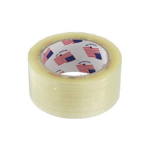 2&#034; X 55 Yard Clear PVC Packaging Tape