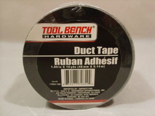 TOOL BENCH HARDWARE SILVER DUCT TAPE 1.89&#034; X 10 YDS NEW - FREE Shipping