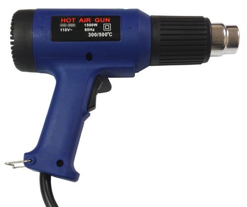 New hot air blower heat gun for shrink wrap, 1500 watts