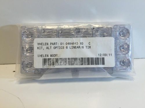 WHELEN Alternate Optics kit Edge 01-0484643-XO TIR