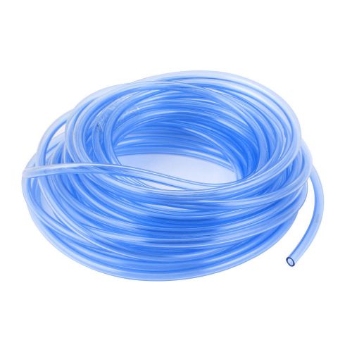 8mm OD 5mm Inside Dia PU Air Tubing Pipe Hose 15M Long Clear Blue