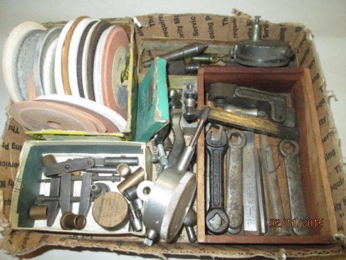 MACHINIST LATHE MILL Machinist Lot of Indicators Clamps Misc  Parts Etc