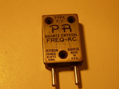 Vintage 243 FREQ.-PR QUARTZ CRYSTALCHANNEL C.B.