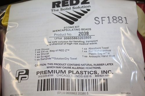 X23 red z the solid solution econo kit sf1881 safety disposal clean up free ship for sale