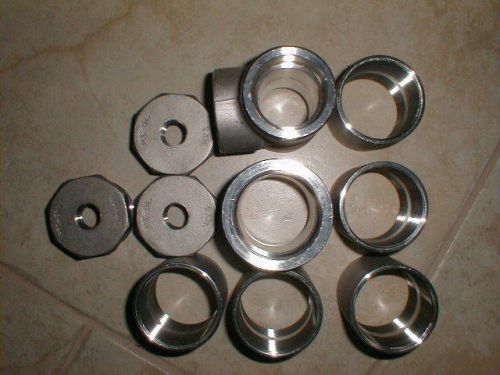 1 group of stainless steel fittings for sale