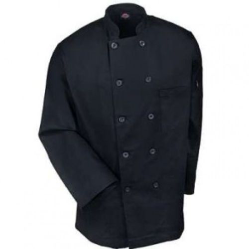 BLACK CHEF COAT size M, L,XL ,2XL