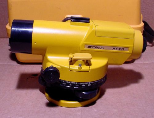 Topcon AT-F3 Auto Level w/Case - Clean!!