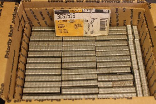 4000 Stanley Bostitch Flooring Staples 1/2&#034; x 2&#034;  15.5 Gauge Galvanized BCS1516