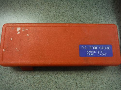 TTC Dial Bore Gage Set Measuring Range : 2&#034; ~ 6&#034; Graduation: 0.0005&#034;