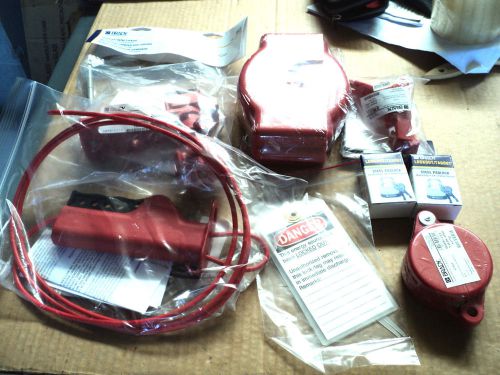 BRADY 99324 PORTABLE LOCKOUT KIT , VALVE , FILLED