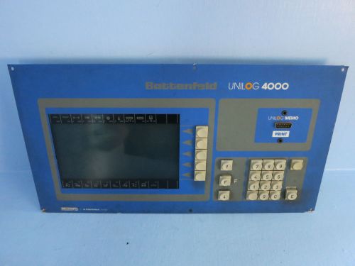 Bachmann gb/battenfeld unilog 4000 cte 500 sgm plc with tfu 400/s &amp; eld 400/1 for sale