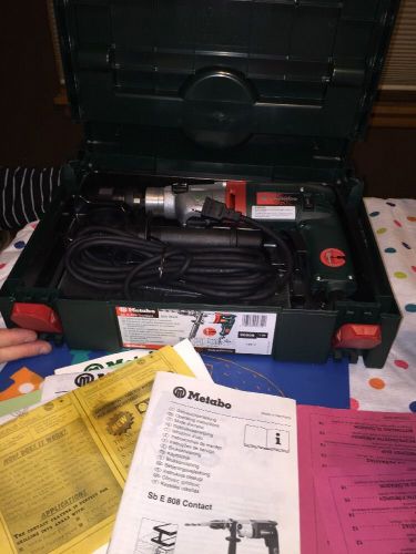 Metabo BOX IMPACT DRILL Sb E 808 Contact Drill