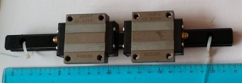 THK  HSR15  Slide Linear Ball Bearing 2 Block Guide / 217mm, 8.5in -Free ship-