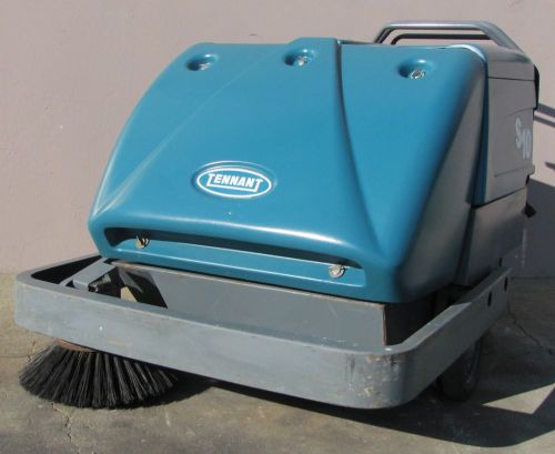 Tennant S10 Self Propelled Walk Behind Floor Vacuum Sweeper 24V Battery