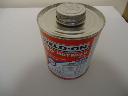 Case of 12 Quarts Weld On 750 HotWeld PVC Blue 13751 Exp Date 10/2016