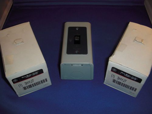 GENERAL ELECTRIC CR101H1 (Lot Of 3) Motor Switch,Manual,NEMA1,2Pole,277V