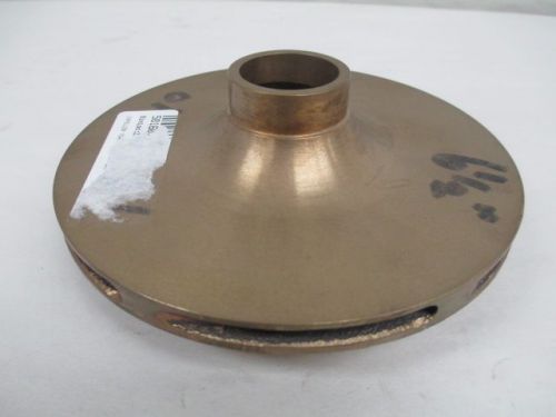 NEW CRANE 104731 6-1/2IN OD 7/8IN BORE PUMP IMPELLER BRASS D216137