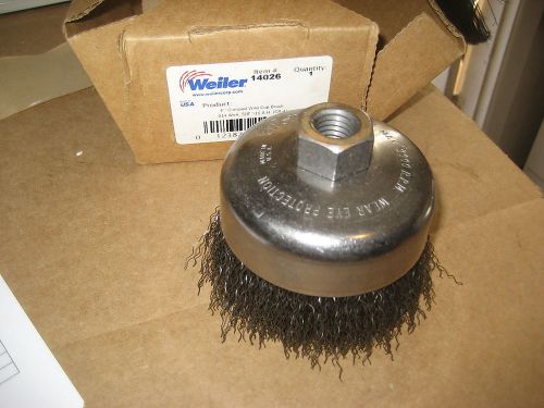 WEILER 4X.014X5/8-11 WIRE WHEEL (LW1334-1)