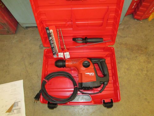 HILTI TE-30 sds-plus chuck  115V  hammer drill kit   NEW  (367)