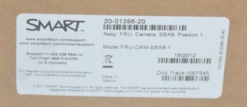 New Smart FRU-CAM-SBX8-1 20-01398-20 Replacement Whiteboard Camera 800 Series