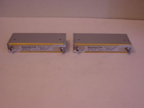 2 Weinschel Model 150T-11 Programmable Attenuators DC-18GHz  *****VERY NICE*****