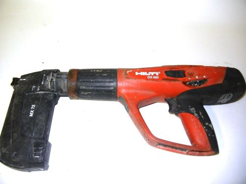 Hilti dx460 powder actuated nailing gun w/ mx72 for sale
