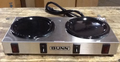 BUNN DUAL BURNER COFFEE POT WARMER HEATER MODEL WX-2