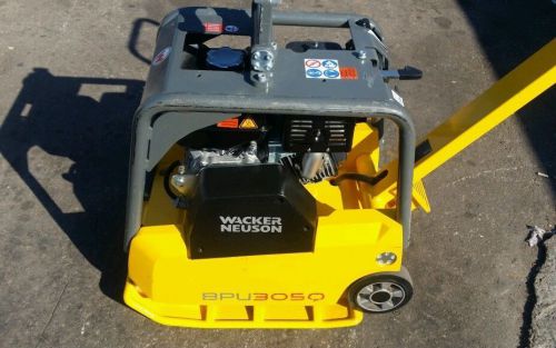 2014&#039; wacker bpu 3050 reversible wheeled plate compactor honda gas honda gx 270 for sale