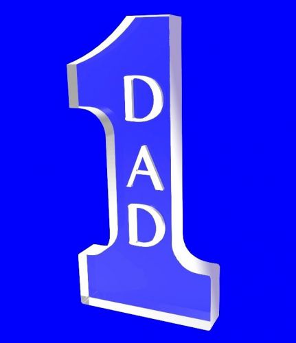 11617  Number 1  Dad Tabletop Gift 11617