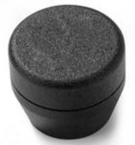 Lot 3 ASP 90006 Plain Black Standard Replacement End Cap For Police Batons