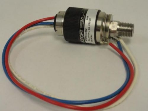 89691 New-No Box, Ashcroft APARSDLS02 Pressure Switch, 5A, 250VAC 3A, 28VDC