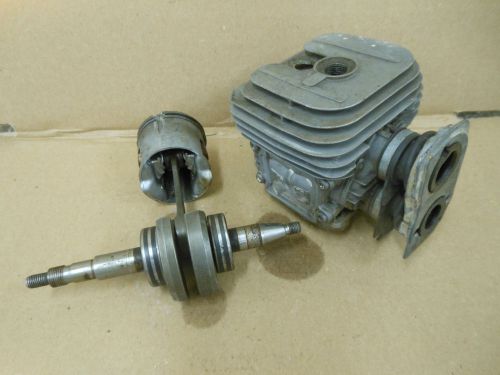 Used oem stihl ts420 cut off concrete saw crankshaft cylinder intake boot misc for sale