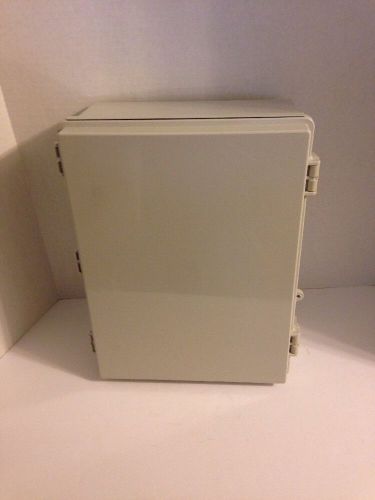 Hibox BUD Industries NBF-32326 Plastic Outdoor NEMA Enclosure Box Solid Door
