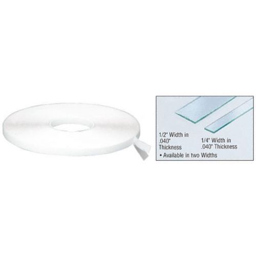 CRL Transparent 1/2&#034; x .040&#034; x 36&#039; Acrylic Very Hi-Bond Adhesive Tape