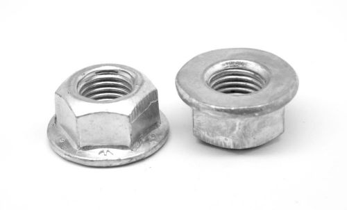 3/8-16 Grade F Stover All Metal Locknut Flanged UNC Zinc Plated, Pk 20