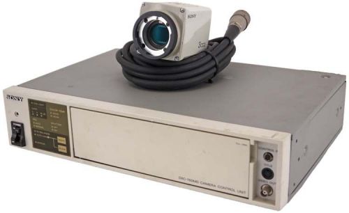 Sony DXC-760MD 3CCD Lab Microscope 3-Chip Color Video Camera Head +Control Unit