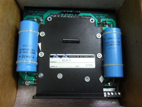 (t3-6) 1 new anaheim automation blb-1 2300 motor driver for sale