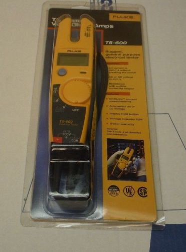 Fluke t5-600 600v voltage continuity and current electrical tester brand new for sale