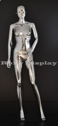 Unbreakable Female Plastic Durable Mannequin Display Dress Form PS-BF10/F2-S