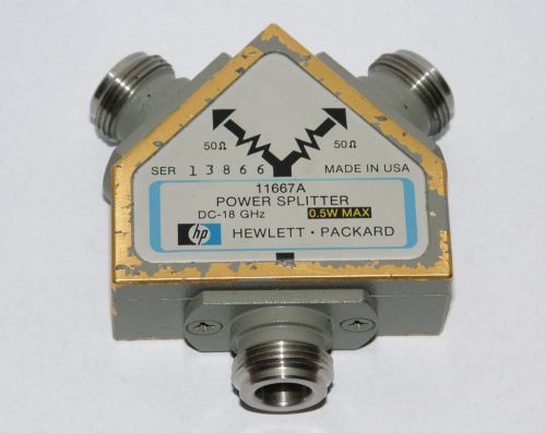 Power Splitter 11667A HP DC to 18 GHz