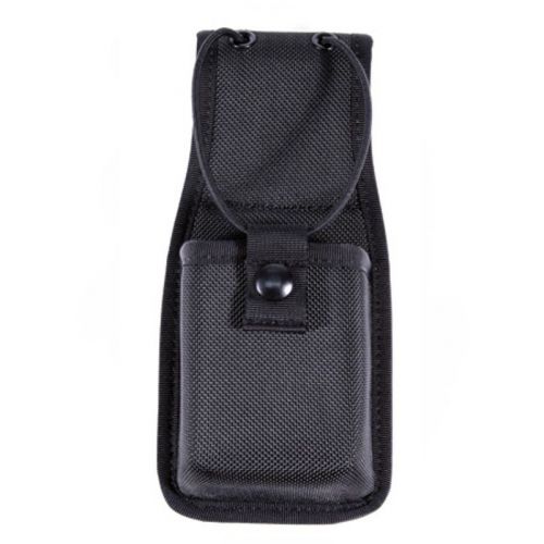 Blackhawk black radio case w/ quick disconnect swivel belt loop model# 44a400bk for sale