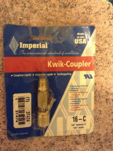 Kwik coupler