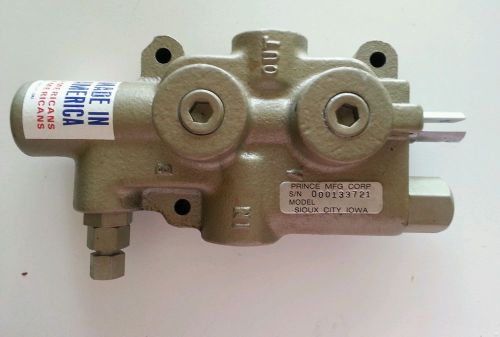 One way flow valve