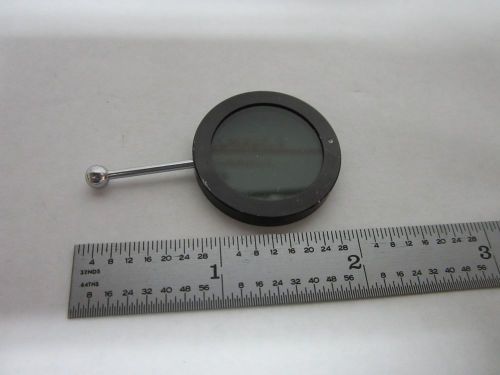 MICROSCOPE PART  POLARIZER ANALYZER UNKNOWN MAKER OPTICS AS IS BIN#R8-43