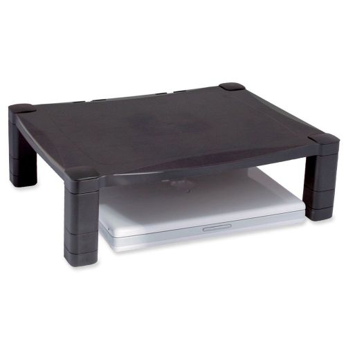 Kantek Single Level Height-Adjustable Monitor Stand, 17 x 13 1/4 x 3 to 6 1/2...