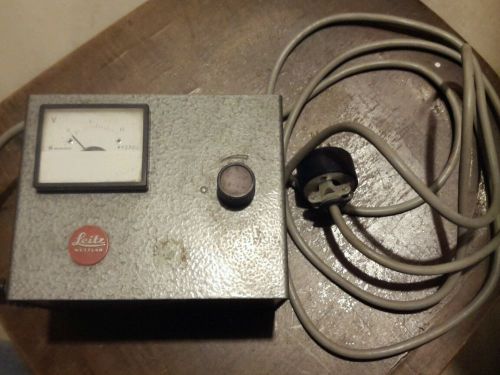 Ernst Leitz GMBH Wetzlar Microscope Transformer Power Supply 50/60hz FPOS (b)